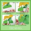9 Pcs Gold Safari Party Supplies Glitter Jungle Safari Animals Honeycomb Centerpieces Table Decorations Shaped Cutouts Table Toppers for Jungle Safari Birthday Baby Shower Party Decorations Supplies view 4