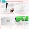 Inflatable Pool Float Floatie with Flamingo Patter, Water Fun Large Pool Toys, Summer Beach Floaties Swimming Floaty Party Toys Lounge Raft for Adults view 4