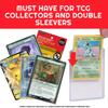 EVORETRO 400 Perfect Fit Sleeves - for Pokemon Card, MTG, YugiOh, Paldean Fates, Lorcana, One Piece, Dragon Ball. 2.5x3.5 Double Sleeve, Inner Card Sleeves 63.5mm x 88mm view 3
