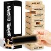 NWTY Tower Questions Game - 54 Fun Conversation Starters - Commands for Game Nights, Date Nights, & to Deepen Connections - A Spin on Fun Classic Games Like Tumbling Wooden Block Tower Games view 1