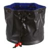 Forged Dice Co. Pouch of The Endless Hoard Dice Bag - Holds Over 1,000 Polyhedral Dice - Dice Storage Bag with 7 Pockets - Perfect for Bulk Dice - Black/Blue view 2
