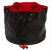 Forged Dice Co. Pouch of The Endless Hoard Dice Bag - Holds Over 1,000 Polyhedral Dice - Dice Storage Bag with 7 Pockets - Perfect for Bulk Dice - Black/Red view 2