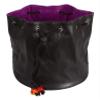 Forged Dice Co. Pouch of The Endless Hoard Dice Bag - Holds Over 1,000 Polyhedral Dice - Dice Storage Bag with 7 Pockets - Perfect for Bulk Dice - Black/Purple view 2
