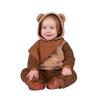 STAR WARS Ewok Official Infant Halloween Costume - Premium Quality Minky Jumpsuit with Attached Hood and Non-Slip Booties (6-12 months) view 4
