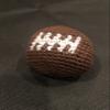 12-Pack Hand-Stitched Football Bean Bags for use with Deep Shot Games Football Bean Bag Toss Game view 2