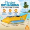 SereneLife Inflatable Floating Banana Boat, Towable Tube for Boating, Includes Storage Bag, Food Pump, and Repair Kit for 2-6 seaters view 2