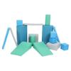 ECR4Kids SoftZone Soft Builder Blocks, Foam Shapes, Contemporary, 16-Piece view 1