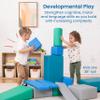 ECR4Kids SoftZone Soft Builder Blocks, Foam Shapes, Contemporary, 16-Piece view 4