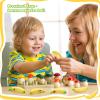 16 Pcs 3.7 Inch Banana Stress Toys Banana Stretchy Balls with Emotions PU Stress Relief Toy Soft Adult Sensory Toys for Relief Party Favors Bag Fillers view 3
