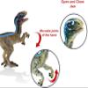 Gemini&Genius Velociraptor Dinosaur Toy for Kids, Raptor Dinosaur with Moveable Jaw and Hands, Realistic and Funny Dino Gift, Display, Collection and Play for Kids view 4