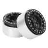 Dilwe RC Beadlock Wheels RC Accessories, 2PCS Aluminum Alloy 1.9 Inch RC Beadlock Wheel Rims Lock Tire Design for RC Climbing Car RC Car Replacement Parts view 1