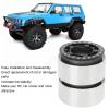 Dilwe RC Beadlock Wheels RC Accessories, 2PCS Aluminum Alloy 1.9 Inch RC Beadlock Wheel Rims Lock Tire Design for RC Climbing Car RC Car Replacement Parts view 3