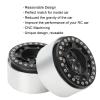 Dilwe RC Beadlock Wheels RC Accessories, 2PCS Aluminum Alloy 1.9 Inch RC Beadlock Wheel Rims Lock Tire Design for RC Climbing Car RC Car Replacement Parts view 4