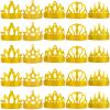 Fancy Land Birthday Crowns for Kids Classroom 25 Pack NO DIY Sparkle Paper Crowns Classroom Birthday School Family VBS Party Supplies Preschool Classroom Must Haves view 1