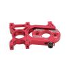 CUTULAMO RC Motor Seat, 2 Piece Design RC Motor Mount Heavy Duty Sturdy Labor Saving for Arrma 6s Kraton(Red) view 1