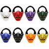 asky Halloween Mask TPU Samurai Devil Grimace Half Face Mask Party Tactical Mask Half Face (Black) view 4