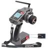 Radiolink RC6GS V3 New 7 Channels RC Transmitter and Gyro Receiver R7FG, Voltage Telemetry, 2.4Ghz Surface Radio Controller for RC Crawler, Drifting, Bash, Buggy Cars, and Boats view 1