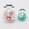 Bescon Oversized DND Hellokitty Dice Set, Big 7pcs Cat Translucent Polyhedral D&D Dice Set, Big Sized Dungeons and Dragons Dice view 2