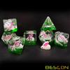 Bescon Oversized DND Animal Dice Set of Rabbit, Giant 7pcs Rabbit Polyhedral D&D Dice Set, Big Sized Dungeons and Dragons Dice view 2