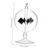 iplusmile Solar Power Radiometers, Sun Light Energy Vanes Windmill Rotating Glass Crookes Educational Teaching Study Tool for Office, Home, School view 3