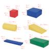 ECR4Kids SoftZone Soft Builder Blocks, Foam Shapes, Assorted, 16-Piece view 2