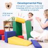 ECR4Kids SoftZone Soft Builder Blocks, Foam Shapes, Assorted, 16-Piece view 4