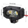 INJORA RC Crawler Lights LED Headlight for Axial TRX-4 TRX6 SCX10 90046 Wraith Redcat Gen8 1/10 RC Crawler Car,4PCS view 3