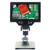 Lab Microscope Slides 12MP 1-1200X Digital Microscope, Electronic Microscopes Microscope Parts (Color : Bult in Battery) view 3