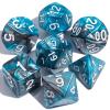 CiaraQ DND Polyhedral Dice Set with a Black Dice Bag for D&D RPG MTG Role Playing Table Games view 1