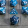 CiaraQ DND Polyhedral Dice Set with a Black Dice Bag for D&D RPG MTG Role Playing Table Games view 4