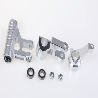 GTBracing RC 1/5 Aluminum Steering System with Bearing Set for 1:5 Gas Car LOSI DBXL MTXL (Silver)