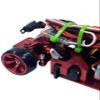 YUAN PLAN RC Drift Car DIY, 1/28 4WD 2.4G Metal Rear Drift Repellent RC Car Transmitter Electric High Speed Remote Control Drift Cars DRZ XRX Mini Z Racing Cars Model RTR for Adults Red view 3