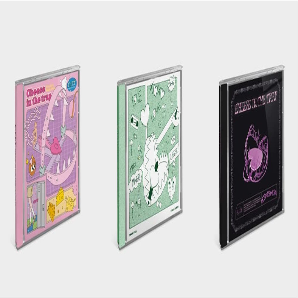 Moon BYUL - C.I.T.T (Cheese in The Trap) [Trap ver.] (Single Album) Album+Pre Order Limited Benefits+CultureKorean Gift(Decorative Stickers,Photocards,Top Loader Stcikers)
