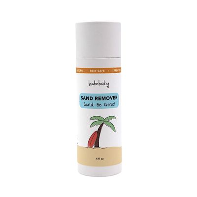 BALM! Baby Sand Be Gone All Natural Sand Remover Zero Waste = Plastic Free - Biodegradable Tube - Ocean Safe - Clean Sandy Feet & Hands at Beach, Sandbox