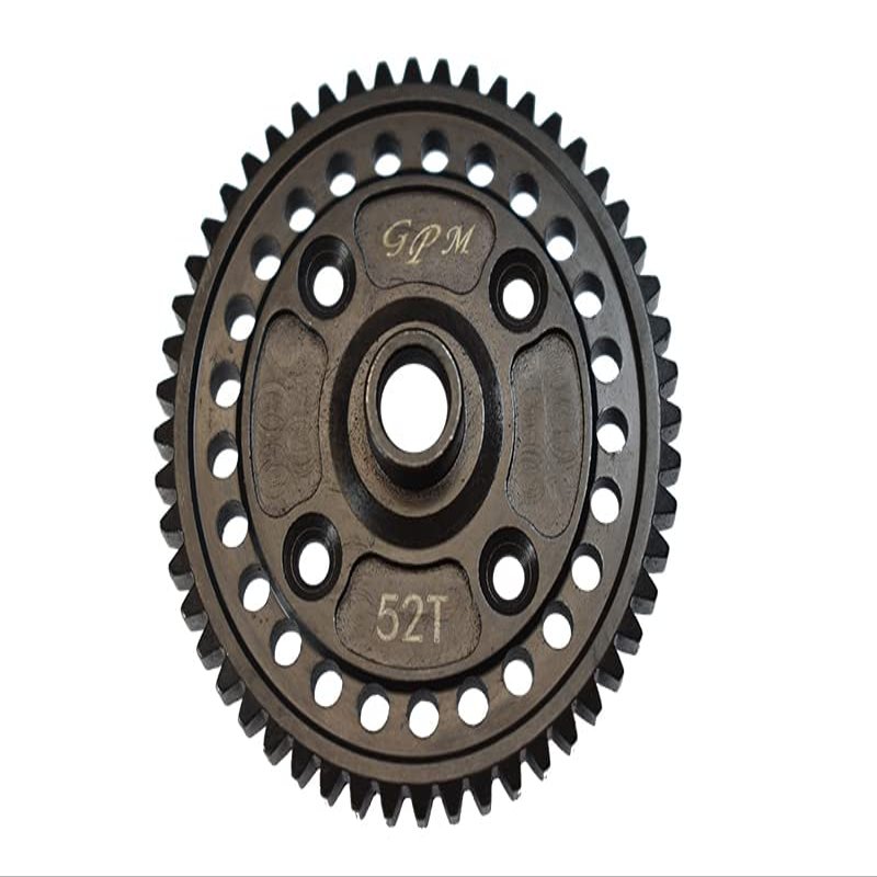 GPM Carbon Steel Spur Gear 52T -1Pc for TRAXXAS 1/8 4Wd Sledge Monster Truck-95076-4
