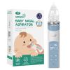 GROWNSY Nasal Aspirator for Baby, Electric Nose Aspirator for Toddler, Baby Nose Sucker, Automatic Nose Cleaner with 3 Silicone Tips, Adjustable Suction Level, Music and Light Soothing Function, Blue view 1