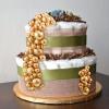 108 Pcs Balls Cake Topper DIY Cupcake Insert Foam Balloons for Cake Baking Wedding Anniversary Birthday Decoration(Gold,Multi Sizes) view 4