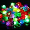 Charniol 200 Pack Light up Rings Novelty Glow In The Dark Rings In 6 Colors Flashing Led Ring Colorful Shining Soft Jelly Rubber for Adult Party Favors Concert Show Supplies view 2