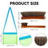 3 Pieces Sand Brush for Beach Feet, Sand Remover with Black Mesh Bag Beach Accessories Gear Surfing Equipment for Water Sports Volleyball Ocean and Lakeside Recreation view 2
