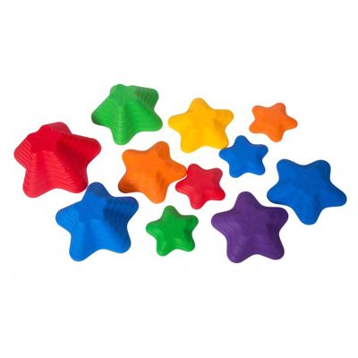 LCYDMJ Stepping Stones Children Balance Training Stepping Stone, Indoor and Outdoor Educational Game Toys, Exercise Hand and Foot Coordination (Color : 11 Piece Set)