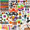 MGparty 200 Pcs Halloween Party Favors Bulk For Kids and Adult, Halloween Party Favors Prizes Box Toy Assortment, Carnival Game Prizes,Treasure Box Toys for Classroom,Birthday Gifts,Fidget Toys view 1
