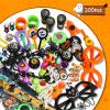 MGparty 200 Pcs Halloween Party Favors Bulk For Kids and Adult, Halloween Party Favors Prizes Box Toy Assortment, Carnival Game Prizes,Treasure Box Toys for Classroom,Birthday Gifts,Fidget Toys view 2