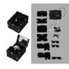 Acogedor Mini Useless Box DIY Kit, Novelty Funny Toy Gifts Acrylic Useless Box DIY Parts Kit, for Birthday, Party Gifts Toys view 2