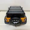 H-TECH RC CNC Aluminum Metal Roof Rack for Traxxas TRX4 Ford New 2021 Bronco 1/10 Accessories (Black) view 4