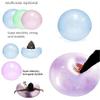 47'' Water Filled Bubble Ball for Adults Beach Garden Ball Funny Inflatable Water Ball Soft Rubber Ball view 2