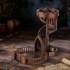 AUSPDICE DND Dice Rolling Tower Castle for D&D Dungeons and Dragons Role Playing Games Retro Themed (Red Copper Color) view 1