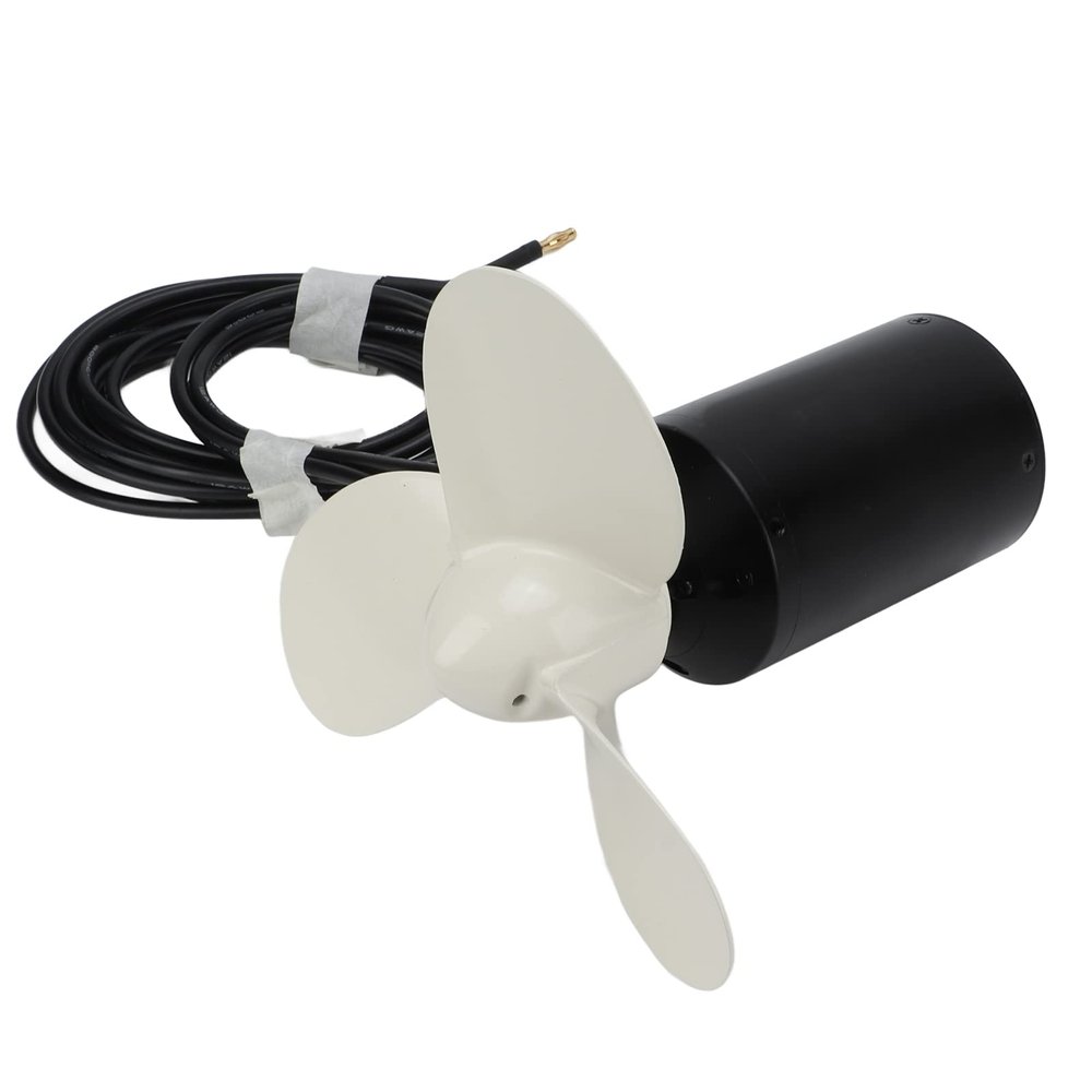 Cryfokt Underwater Thruster Dc Motor, 160Kv 3000W Brushless Motor Electric Motor with 3 Blades Propeller, Surfing Jet Motor for Thruster, Surfboard,
