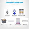Lab Microscope Slides 100X 400X 1200X Microscope Compound LED with Phone Holder Microscope Parts view 3