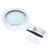 Microscope Accessories Kit 4X Power 100mm Double Lens Handheld LED Illuminated Toy with 18pcs Lamps Microscope Slides view 4