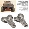 DJDK Hanging Truck Balls Nuts,Bumper Balls Bull Nuts Zinc Alloy Hanging Truck Balls Nuts for 1/10 Universal RC Cars(Titanium) view 3